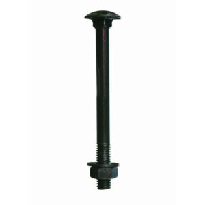 GB slotbout DIN603/555 M 8x70 zwartverzinkt