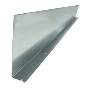 GB metalen randkist 84° 280x2000x1.5 flens 90mm sendzimir verzinkt