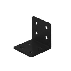 GB versterkingshoek 40x40/ 40x2.0 epoxy zwart etiket