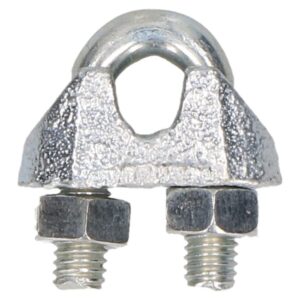 Steelies Ultimate staaldraadklem DIN741 3/16 inch 5mm verzinkt