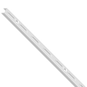 Element System Classic Enkelrail 50 / 2000mm wit (set van 2 stuks)