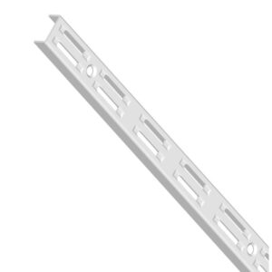 Element System Classic dubbelrail 50 / 1500 wit; verpakt per stuk