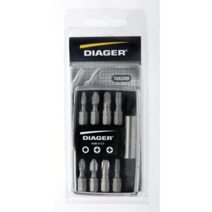 productafbeelding_11519_12.jpg Diager® Torsion bitset geleverd in koffer 8-delig PZ-PH-TX