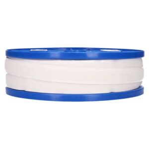 QlinQ zelfklevend klittenband 20mm wit haken 40mtr