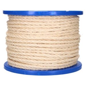 QlinQ sisalkoord 8mm; rol 100 meter
