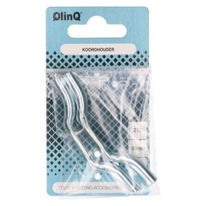 QlinQ koordhouder 80mm verzinkt; 2 per verp