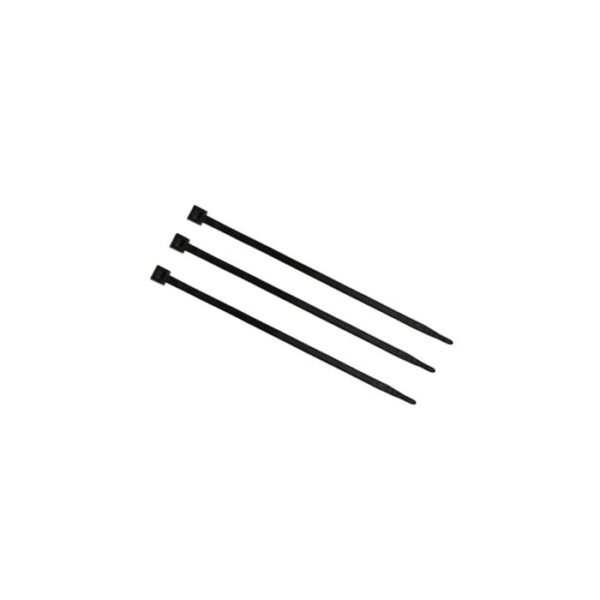 QlinQ bindband 365x7.8mm kunststof zwart; 25 per verp