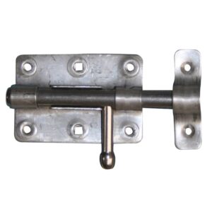 QlinQ plaatgrendel zwaar 100x60mm rvs