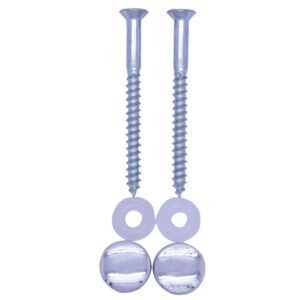 productafbeelding_44864_25.jpg FISI closet bevestigingsset DIN7997 6.0x60 vz, plug en afdekkap chroom