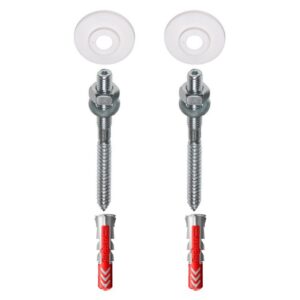 FISI fonteinbevestigingsset M8x 80 verzinkt; 2 stuks
