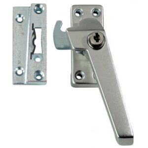 QlinQ raamsluiting met nok buitendraaiend rechts aluminium SKG*