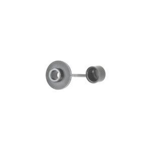 FIS Profi combi sluitschelp grijs polyethyleen; 25 stuks