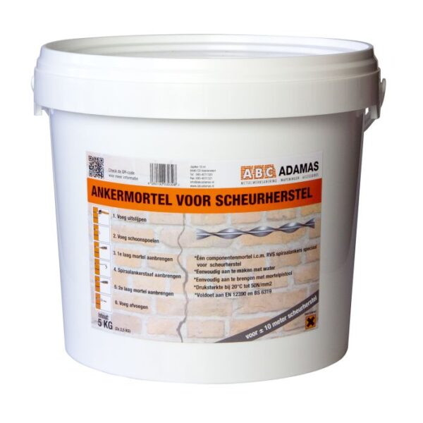 ABC ADAMAS ankermortel 1-componenten; 5kg per verp