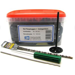 productafbeelding_6014_75.jpg GB Profi flexplug 8x160, spouwank 275x4 A4 (40st), hulpstuk/betonboor