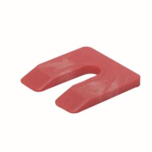 GB uitvulplaat 5mm rood etiket; 48 per zak