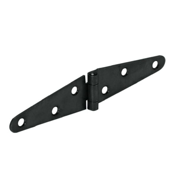 GB staartheng 100x30x1.7 epoxy zwart etiket