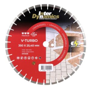 productafbeelding_63261_11.jpg InterDynamics V-Turbo Battery Power diamantzaagblad 350x25.4mm