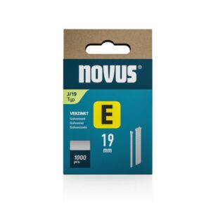 Novus, nagels (brads), E J 19mm , 1000 st.