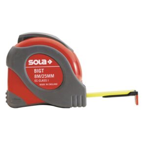 SOLA rolbandmaat staal BigT 5mx19mm
