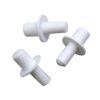 QlinQ kastplankdrager wit 6/8mm; 16 per verp