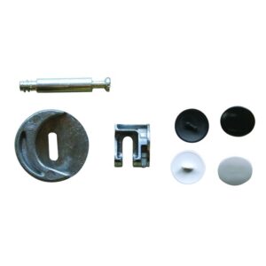QlinQ meubelbevestigingsset excenter 25mm spanmaat 30.3mm wit