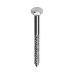 Houtdraadbout DIN 571 10x150 rvs A4