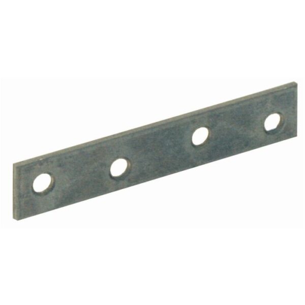 GB verbindingsplaat 80x15x2.0 zink magnesium etiket