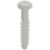 FIS Profi nylon plintnagel 6x40 wit; 40 stuks