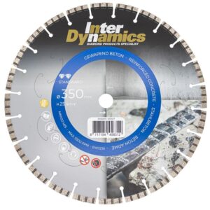 productafbeelding_7713_12.jpg InterDynamics Beton Standard diamantzaagblad 350mm, 25.4mm
