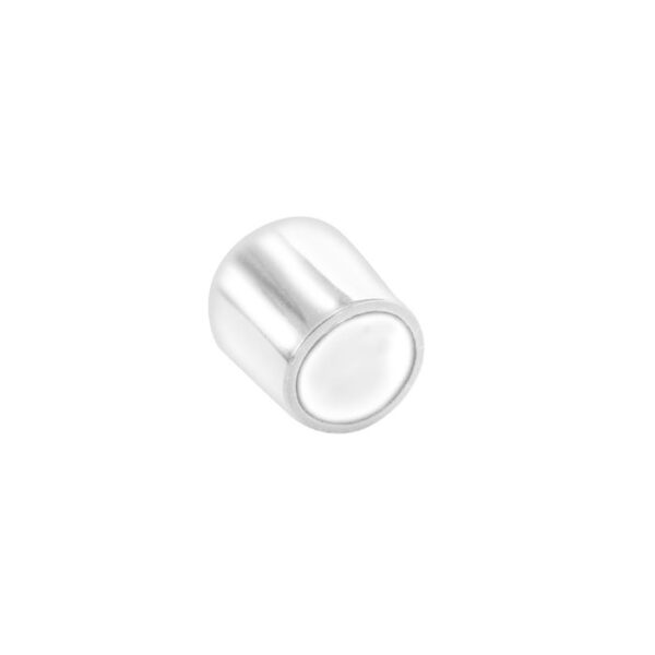 QlinQ pootdop omsteek rond wit 16mm; 4 per verp